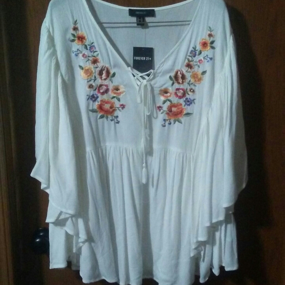 Forever 21+ Woven Top